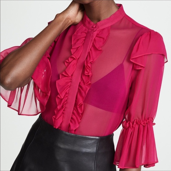 Alice + Olivia Tops - alice + olivia Odele Blouse